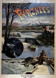 Uitzicht op de Pyreneeën: Luchon en Biarritz, Le Petite journal, eind 19e eeuw