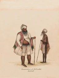 Zemendars van Jullundur District, circa 1850