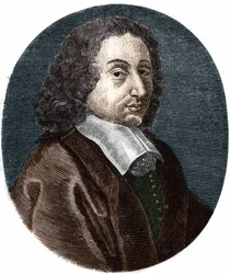 Portret van Blaise Pascal (1623-1662), Franse wiskundige, natuurkundige en schrijver.