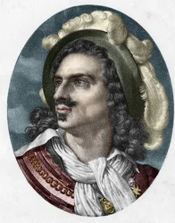 Portret van Claude Forbin, ridder, later graaf van Forbin, ook bekend als Forbin-Gardanne. Franse eskadercommandant (1656 tot 1733).