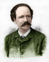 Portret van Jules Massenet (1842-1912), Franse componist.