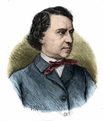 Portret van Louis Blanc, Franse politicus en historicus (1811-1882)