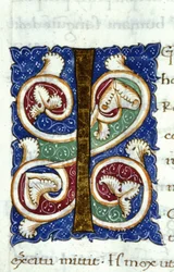 Alfabet: miniatuurletter I