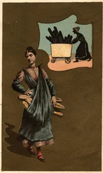 Anonieme chromolithografie, eind 19e eeuw