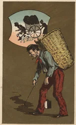 Anonieme chromolithografie, eind 19e eeuw.