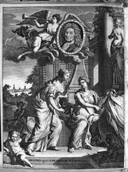 Valse titel (valse titel) van het volledige werk van de Nederlandse handelaar en geleerde Antoine van Leeuwenhoek (of Leeuvenhoek Leeuwenhoeck) (of Antoni of Anthonie) (1632-1723) 1719.