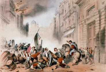 Giuseppe Garibaldi betreedt Palermo, 26 mei 1860