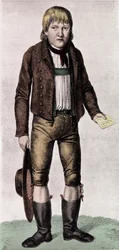 Grote raadsels: portret van Gaspard (Kaspar) Hauser, bijgenaamd de Wees van Europa