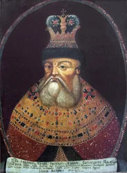 Parsuna (portret) van Tsaar Ivan IV de Verschrikkelijke (1530-1584)