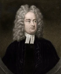 Jonathan Swift (1667-1745) - gravure - 19e eeuw