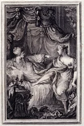 La courtesan amoureuse - in "Tales et nouvelles en vers" door Jean La Fontaine. 1762