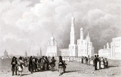 Moskou. Kerk van Ivan Velik