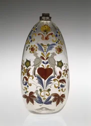 Voedings- of medicijnfles, ca. 1750-1800