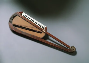 Orphica, klein muziekinstrument (draagbare piano, uitgevonden door Carl Leopold Rollig aan het einde van de 18e eeuw, Wenen)