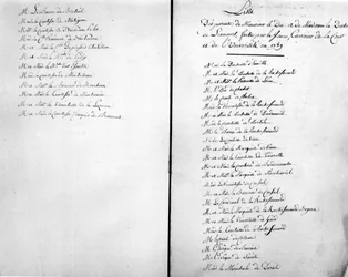 Ouders van de Hertog de la Rochefoucauld - Familiearchieven