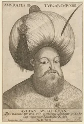 Portret van Murad III (1546-1595), sultan van het Ottomaanse Rijk