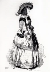 Portret van Anne Marie Louise d