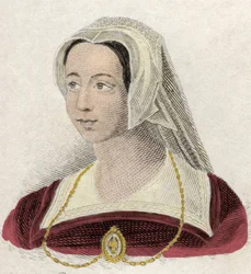 Portret van Catherine Parr (of Parre)