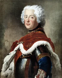 Portret van Frederik II De Grote (1712-1786), Koning van Pruisen
