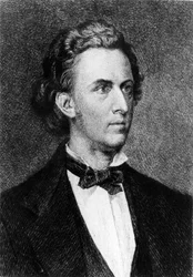 Portret van Frédéric Chopin (1810 - 1849), Poolse componist.
