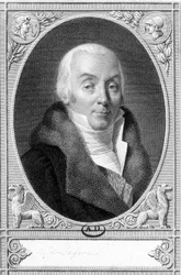 Portret van Henri Philippe Marquis de Ségur (1724-1801), Maarschalk van Frankrijk en Staatssecretaris van Oorlog onder Lodewijk XVI. Gravure uit de 18e eeuw