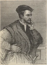 Portret van Jacques Cartier