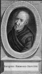Portret van Jacques Sirmond, Jezuïet