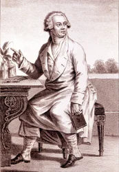 Portret van Lavoisier (1743-1794)