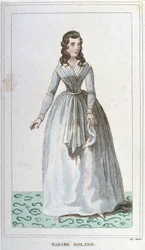 Portret van Madame Roland Franse politica