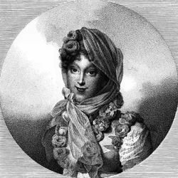 Portret van Marie Louise van Habsburg Lorraine, keizerin van de Fransen