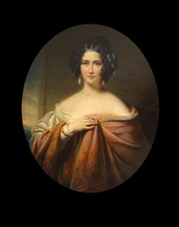 Portret van Mary Anne Disraeli