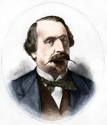 Portret van Napoleon III (1808-1873), Keizer van de Fransen.