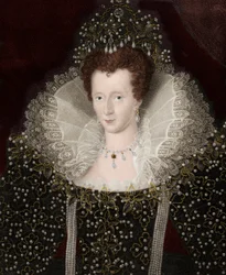 Portret van Koningin Elizabeth I van Engeland (1533-1603)
