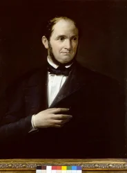 Portret van Saverio Mercadante (1795-1870), Italiaanse componist
