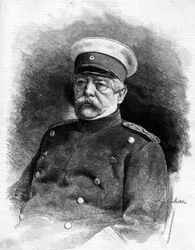 Portret van de Prins van Bismarck (1815 - 1898)