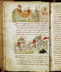 Radziwill kroniek, detail