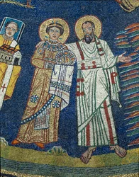 Sint-Praxede en Sint-Paulus (detail)