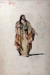 Samson kostuum voor de opera 