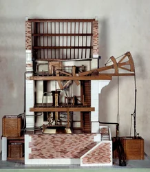 De stoommachine van Thomas Newcomen