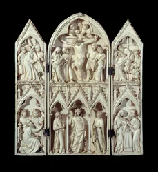 Drieluik van Saint-Sulpice du Tarn: Kruisdraging, Kruisiging, Kruisafneming, Aanbidding der Wijzen, Glorieuze Maagd, Presentatie in de Tempel