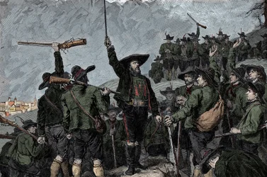 Tiroolse patriot Andreas Hofer (1767-1810) - Opstand van Tirol in 1809: De Tiroolse patriot Andreas Hofer