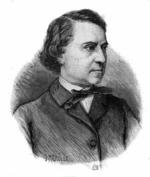 Portret van Louis Blanc, Franse politicus en historicus (1811-1882)
