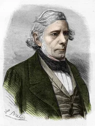 Portret van Victor Cousin. Franse filosoof (1792-1867).