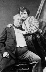 Alexandre Dumas en Adda Mellen
