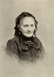 Clara Schumann (geboren Clara Wieck - 1819-1896) Duitse pianiste op oudere leeftijd