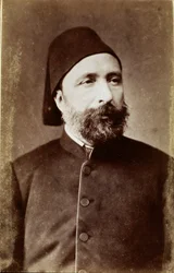 Portret van Ahmet Mithat Pasha (1822-1883), Turkse hervormer