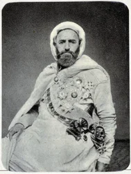 Portret van Abd-el-Kader in 1875 - foto.