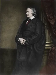 Portret van Alfred de Vigny (Alfred Victor, Graaf van Vigny)