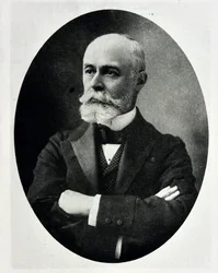 Portret van Antoine Henri Becquerel - Engelse natuurkundige, Nobelprijswinnaar 1852-1908