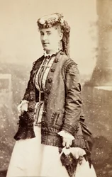 Portret van Clara Kellogg
